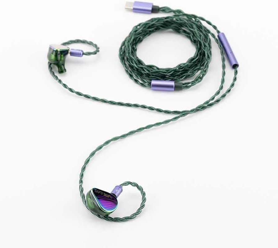 MOONDROP Rays Gaming Earphones USB-C DSP Game Sound Card Lems Co-Tuned with Many Professional Players image number 2