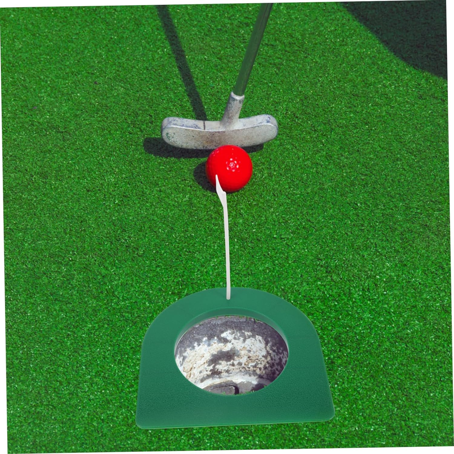 2Sets Portable Plastic Golf Putting Cup Indoor Training Aid for Skill Improvement Compact Design for Home Office Travel Use Continuous Ball Return for Uninterrupted Practice image number 6