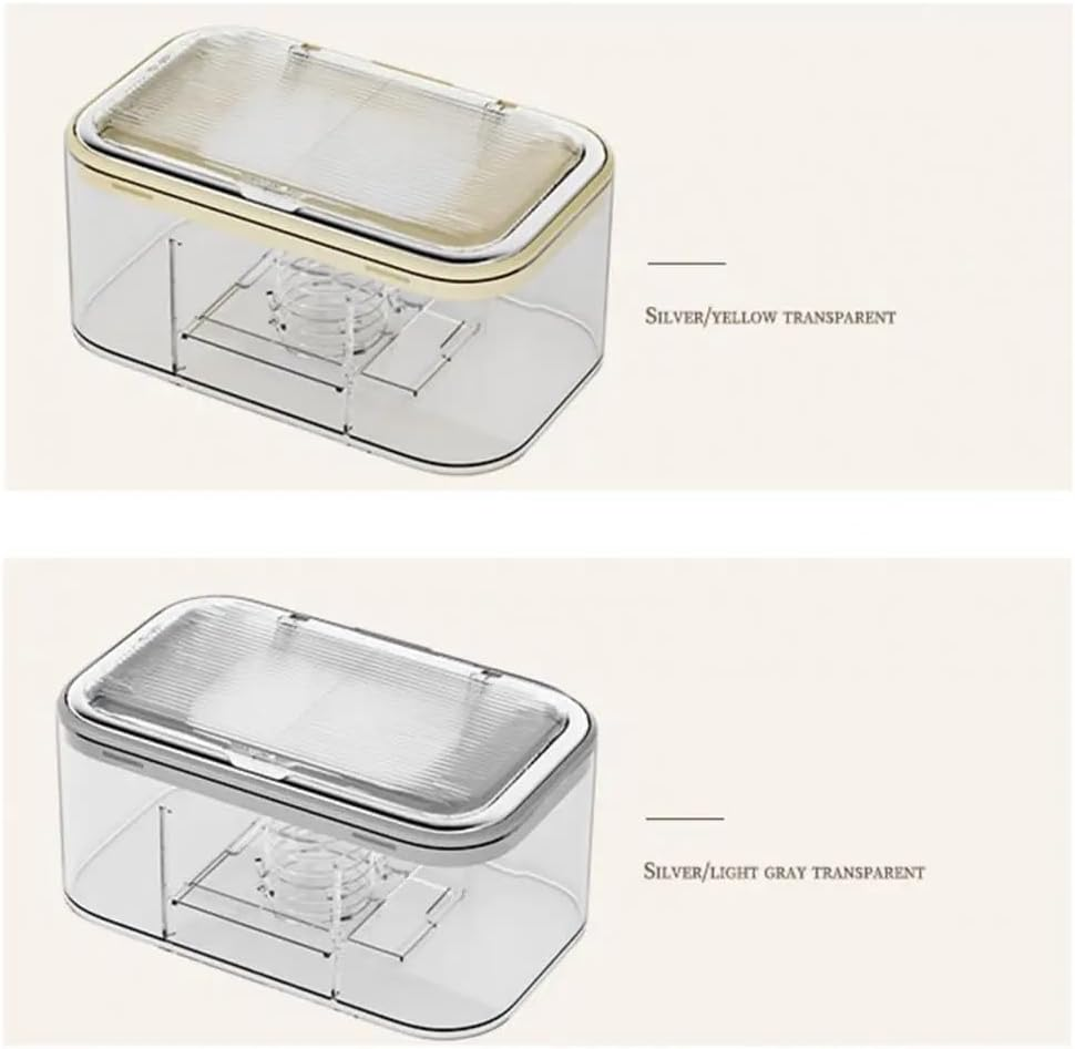 Wall-Mounted Wet Wipes Holder Wall Mounted Wet Wipes Dispenser Box with Capacity Easyopen Spring Plate Multifunctional A image number 4