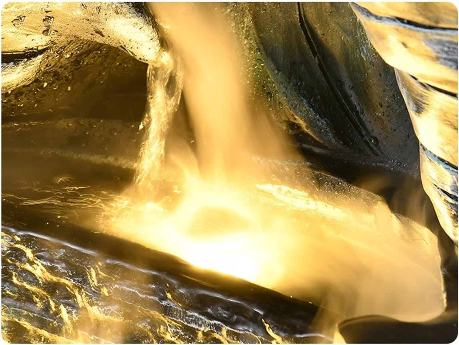 Outdoor Fountain Chinese Water Fountain Landscape, Home Living Room Courtyard Circulation Floor Decoration, Office Landscaping(S)