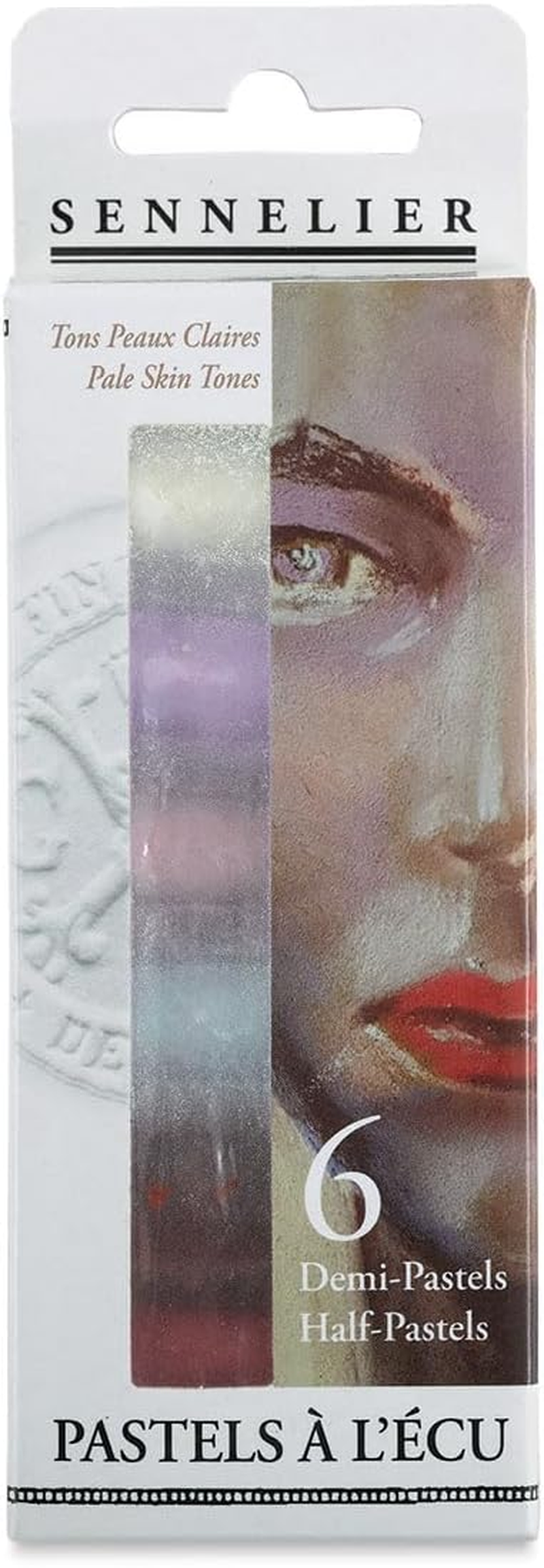 Sennelier Extra Soft Half Pastel 6-Pieces Set, Emerald Sea image number 2