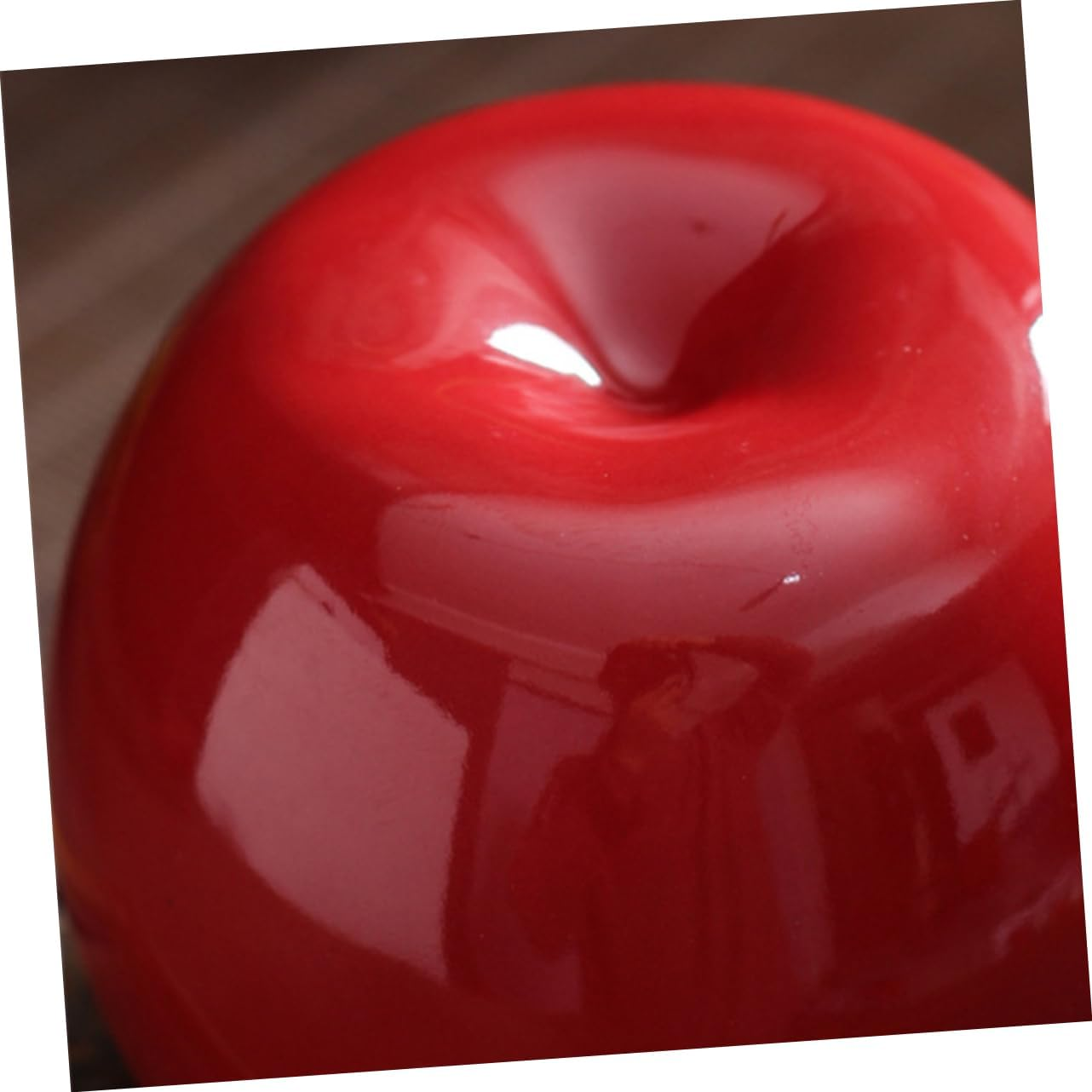 GRIRIW Apple Tea Can Ceramic Tea Jar Storage Container for Restaurant Home Container image number 5