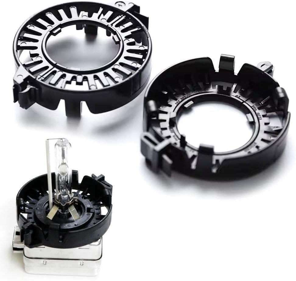 D3S D1S Xenon HID Bulbs Holders Rings Retainers Adapter Clip Compatible for Mercedes-Benz Cadillac BMW Audi Buick Cadillac Cadillac Lincoln Jaguar