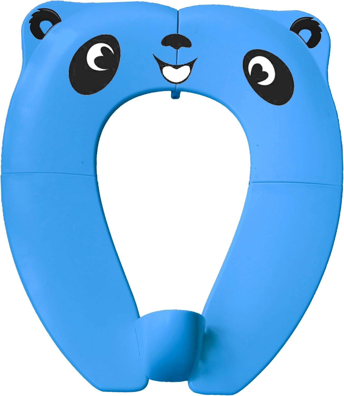 Meno Upgrade Portable Potty Seat with Splash Guard for Toddler, Foldable Travel Potty Seat with Carry Bag, Non-Slip Pads Toilet Potty Training Seat Covers for Baby, Toddlers and Kids (Pink)