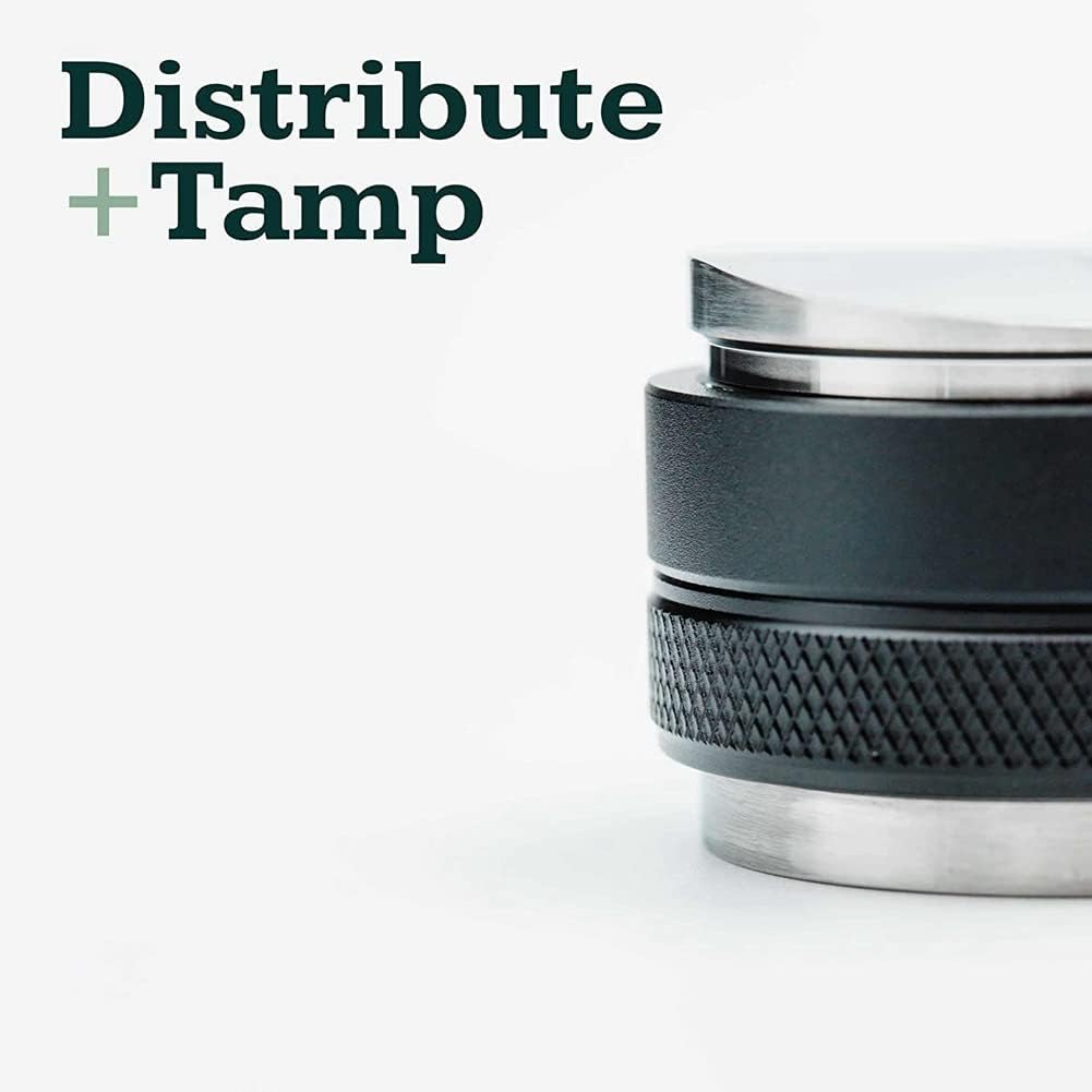 Hcskoss Coffee 54Mm Bottomless Portafilter 53Mm Coffee Distributor & Tamper Coffee Portafilter Coffee Tamper for the Express image number 3