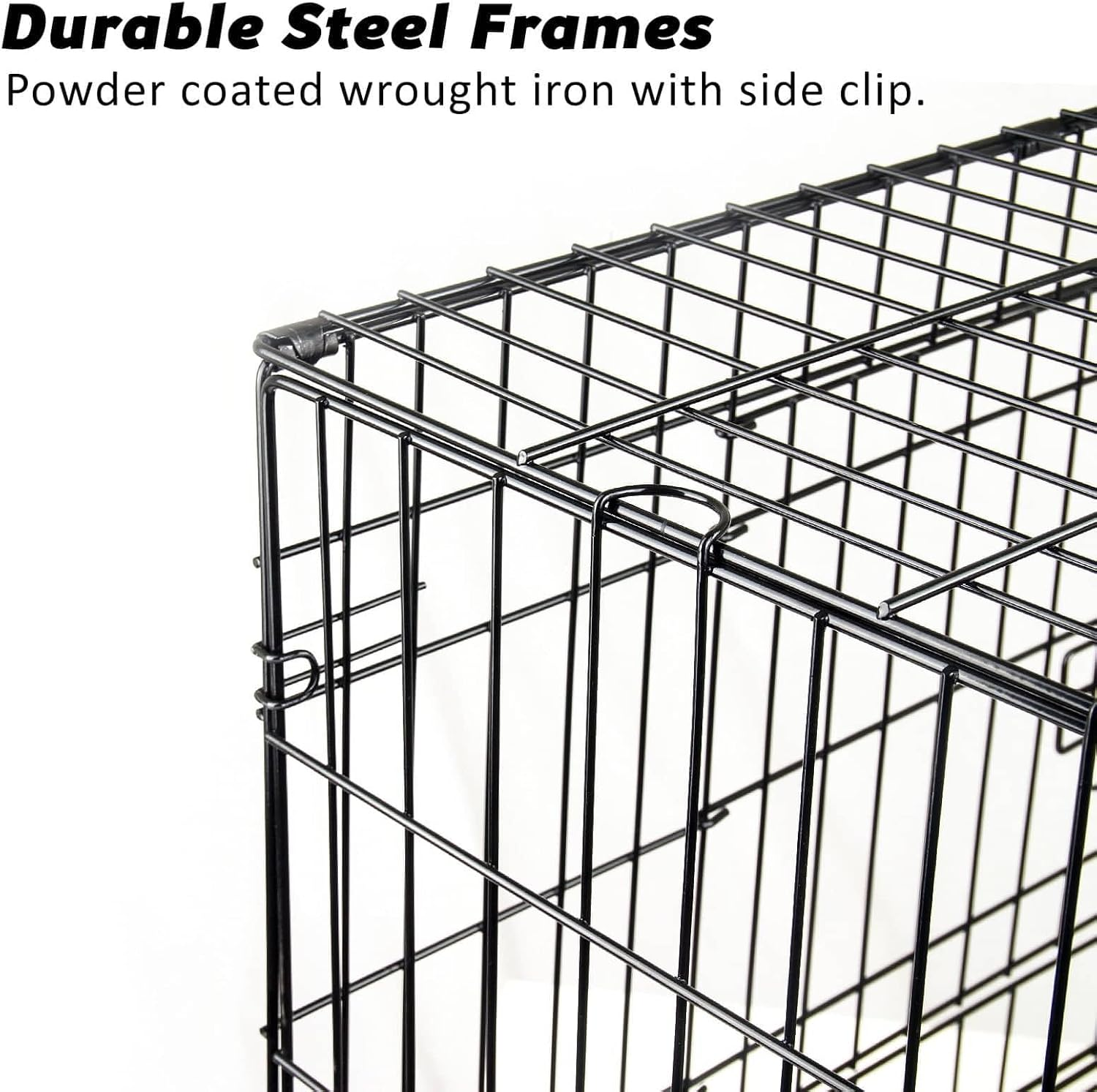 Dog Cage with Removable Tray (PET-WC24) image number 5