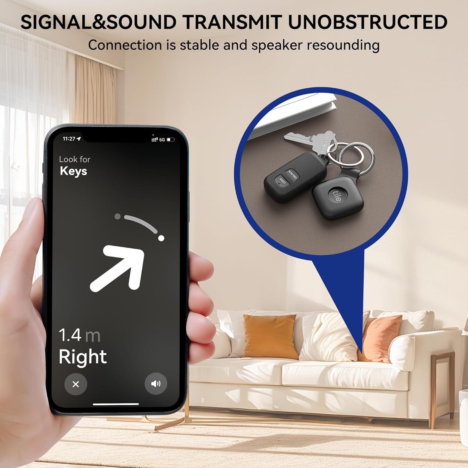 Silicone Case Compatible with Tile Mate 2024, 2 Pack Soft Scratch Resistant Cover with Carabiner Accessories, Secure Tag Holder for Bag, Black+Black image number 4