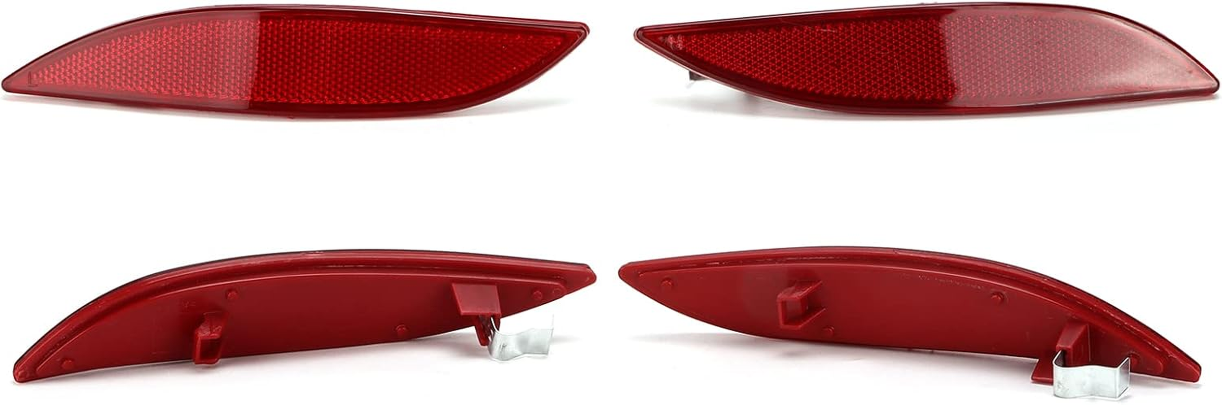 Pair Rear Bumper Reflectors for III Hatchback 2008-2016, Easy Installation, ABS Material, Enhanced Visibility image number 5