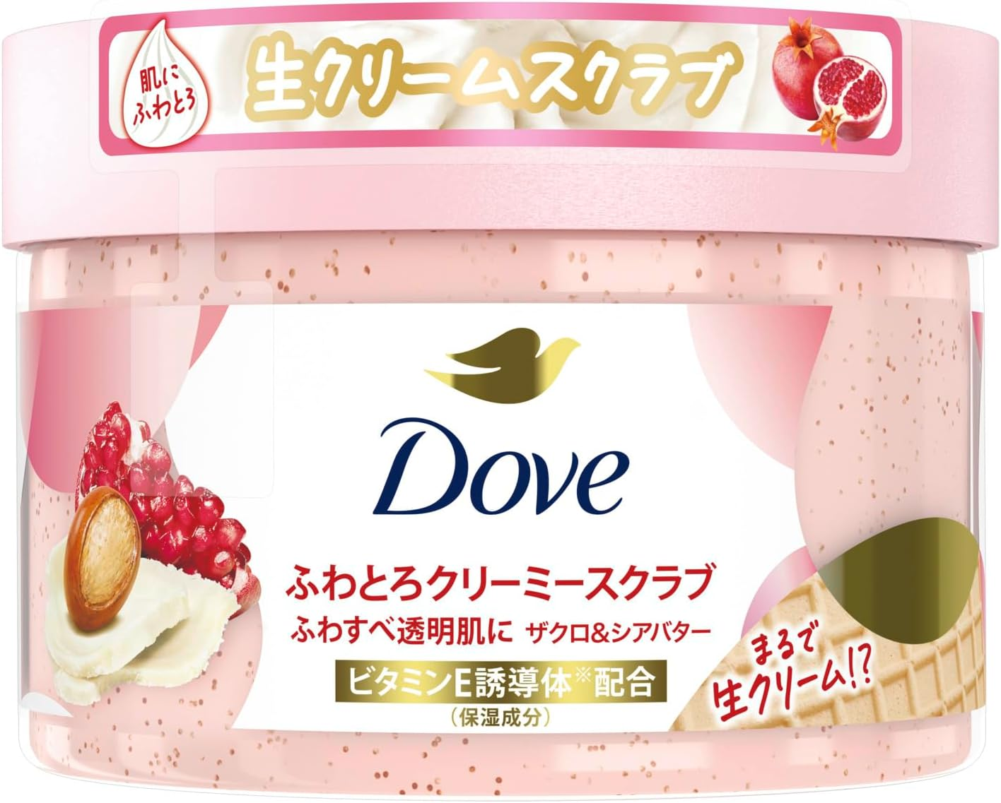 Dove Body Scrub, Pomegranate & Shea Butter, 10.5 Oz (298 G), Exfoliating Care, Blackheads, Transparency, Gift, Body Care image number 6