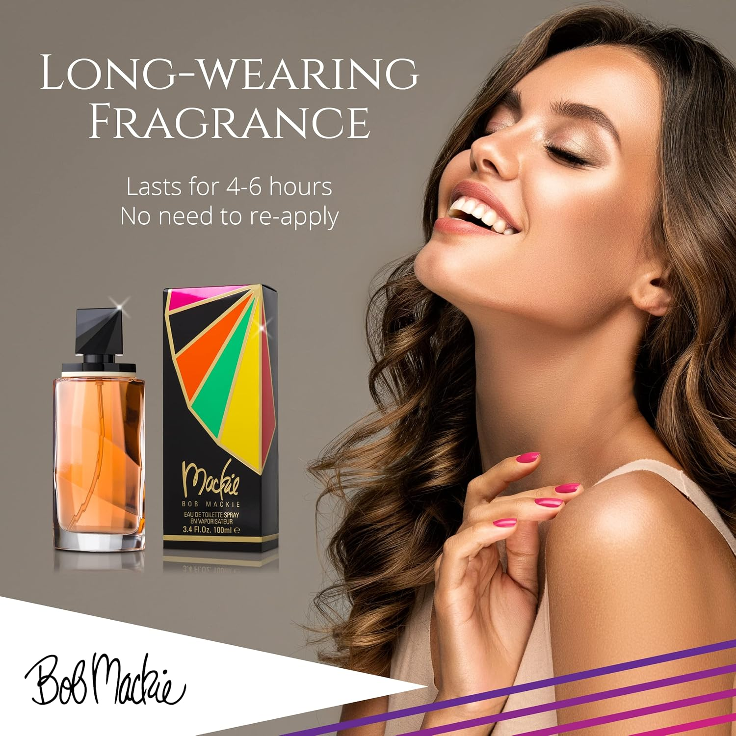 Bob Mackie by Bob Mackie for Women - 2 Pc Gift Set 3.4Oz EDT Spray, 6.8Oz Body Lotion, 2 Count image number 3