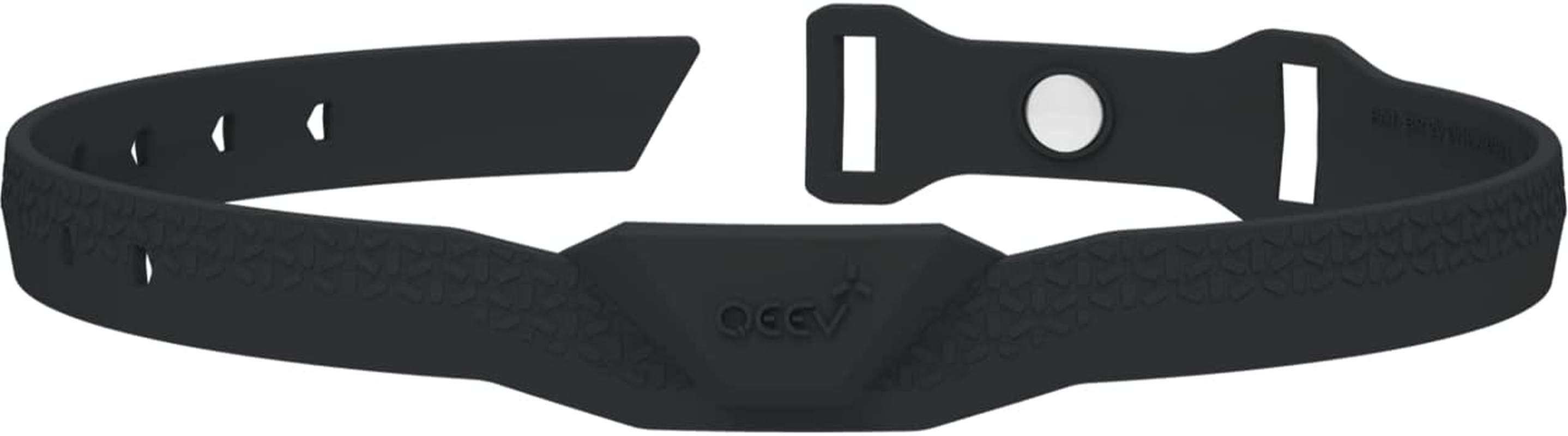 QEEV Therapeutic Pain Relief and Anxiety Collar for Cat and Dogs &mdash; Lightweight Far-Infrared and Magnetics &mdash; Health + Muscles + Hip + Joint Support. Infrared Waves from 4 to 14 Microns. (L, Black)