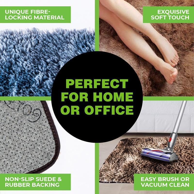 1X Mat Cosy Synthetic Fur Floor Soft Luxurious Home Master - Cream 90Cm X 50Cm image number 2