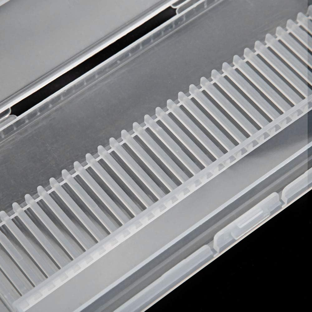 Spade Drill Bit Case Drill Storage Case Empty 15 X 7 X 2 30 Holes Storage Box Manicure Drill Bits Container Display Case Organizer image number 3