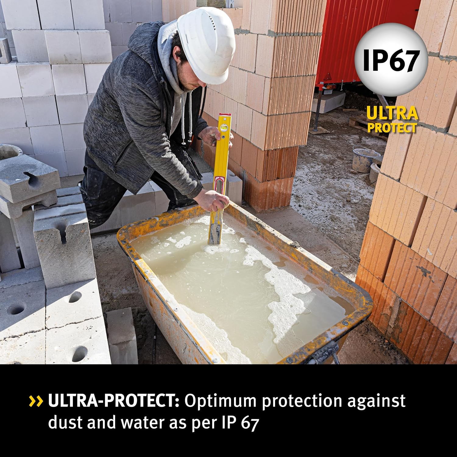 STABILA TECH 196 DL 23 Cm Digital Spirit Level IP67 Waterproof and Dustproof 2 Digital Displays Calibration-Free Display Modes &deg;,%, Mm/M, In/Ft, Bag image number 2