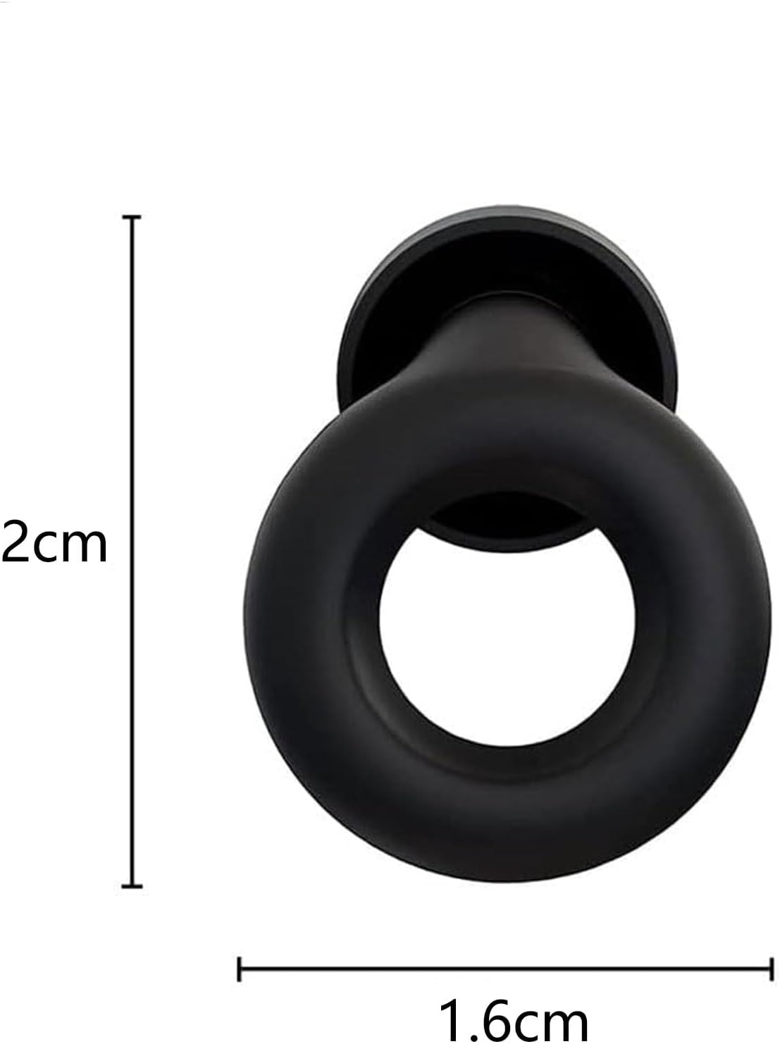Silent Noise Cancelling Earplugs,Quiet - Ear Plugs,Reusable Hearing Protection in Flexible Silicone for Sleep,Concerts Noise Sensitivity,6 Earplug Tips (Black) image number 6