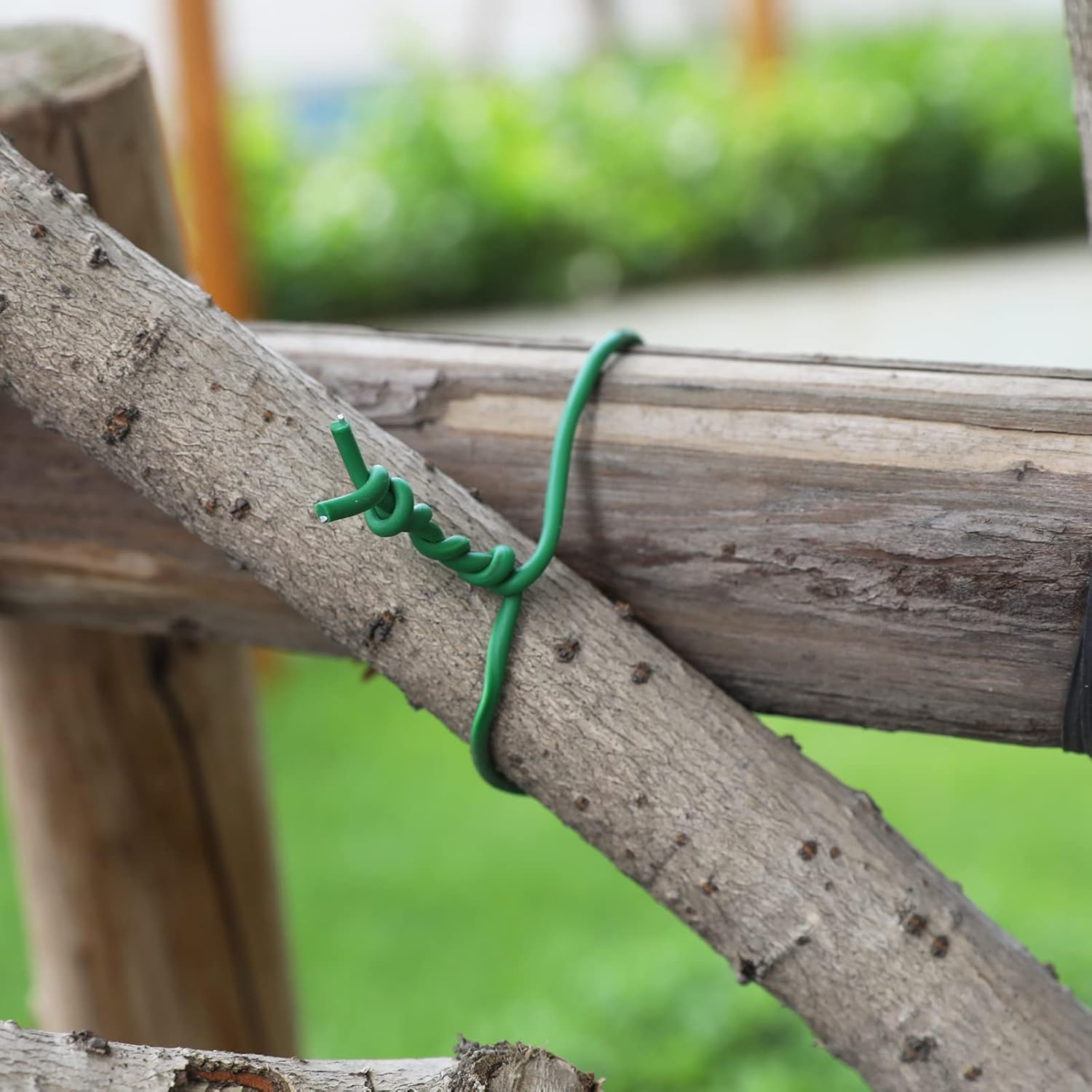 KINGLAKE GARDEN Flexible Soft Wire Ties Soft Garden Plant Ties 3.5Mm 65.6 Feet Green Plant Ties Garden Twist Ties Heavy Duty Garden Wire for Plants image number 6