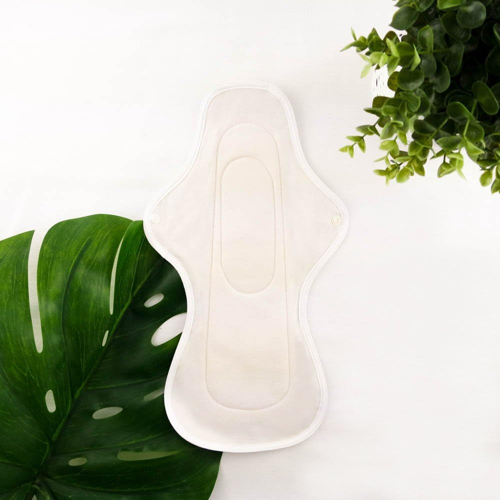 Hannahpad Organic Ultra Overnight Sanitary Cloth Pad, Ultra Overnight image number 3