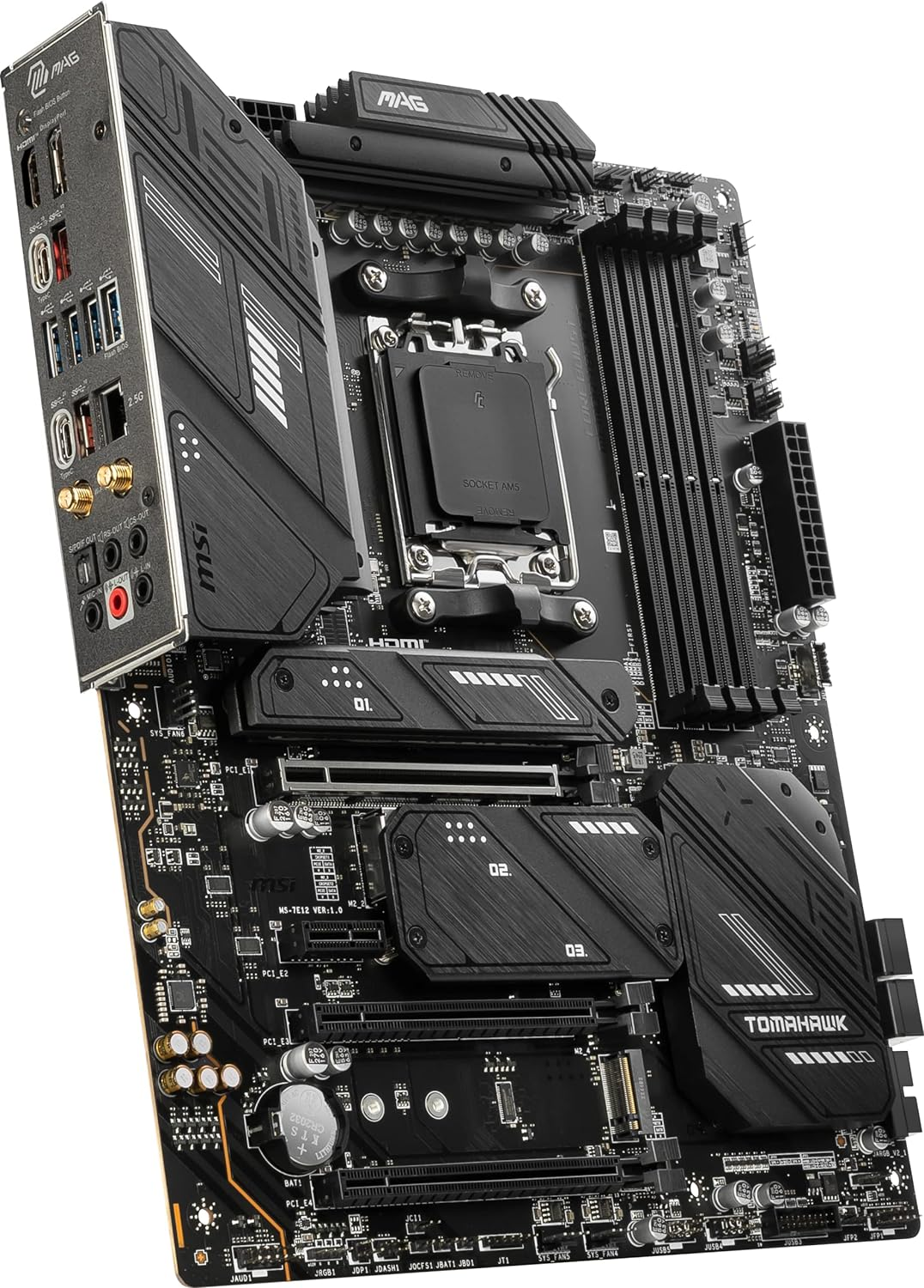 MSI AM5 ATX MAG X670E TOMAHAWK WIFI DDR5 Motherboard image number 1