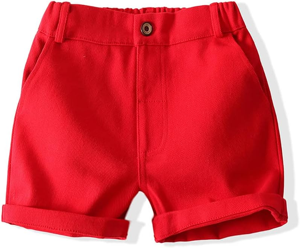 IMEKIS Baby Boys Birthday Outfit Shirt + Suspenders + Pants Cake Smash Kids Halloween Cosplay Costume image number 5