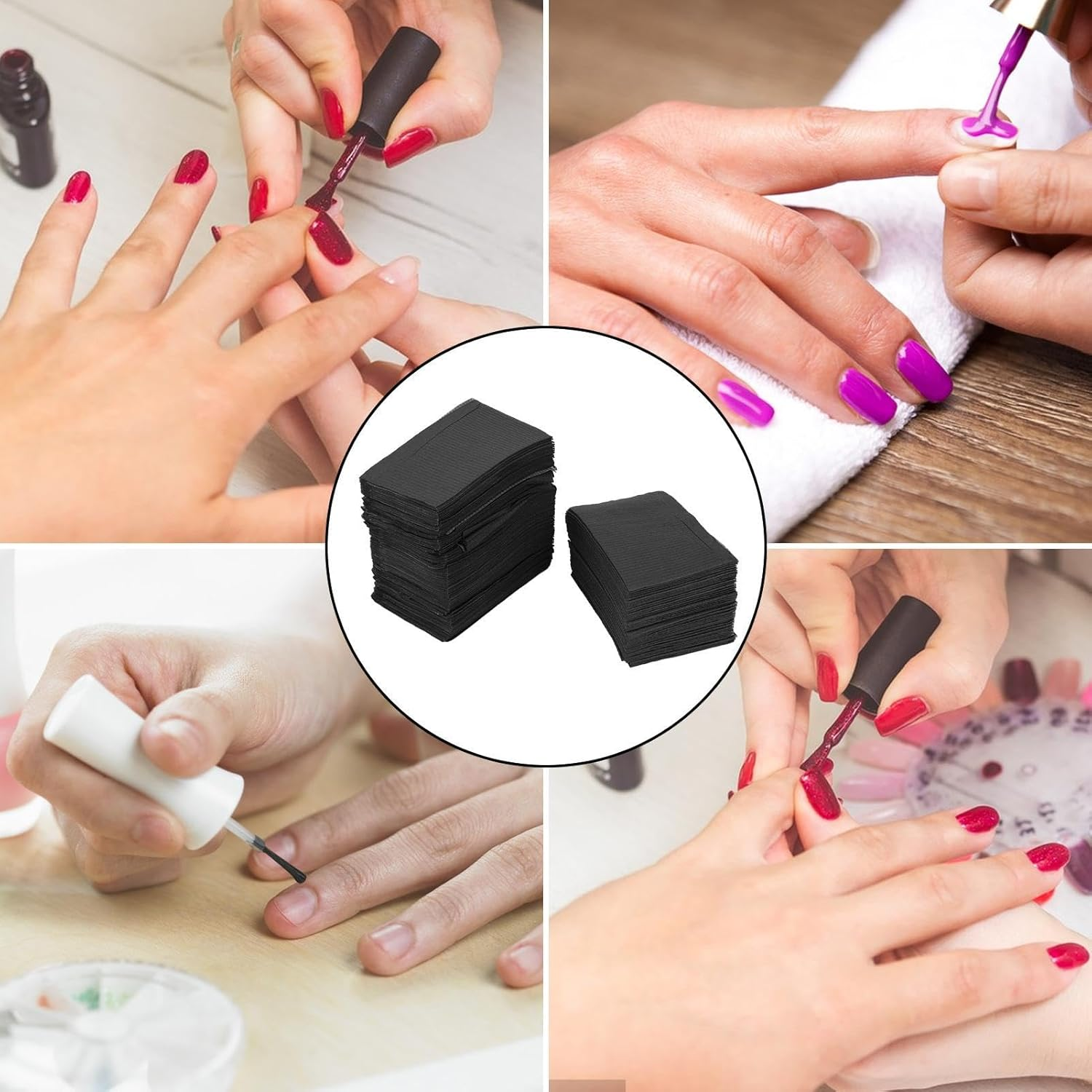 Evikoo Dispossable Nail Bibs, Dispossable Nail Art Table Mat, Waterproof Nail Art Mat Paper Sheet, Nail Table Bibs, Nail Mats for Table, Nail Tech Cleaning Supplies for Beauty Salons, Nail Shop