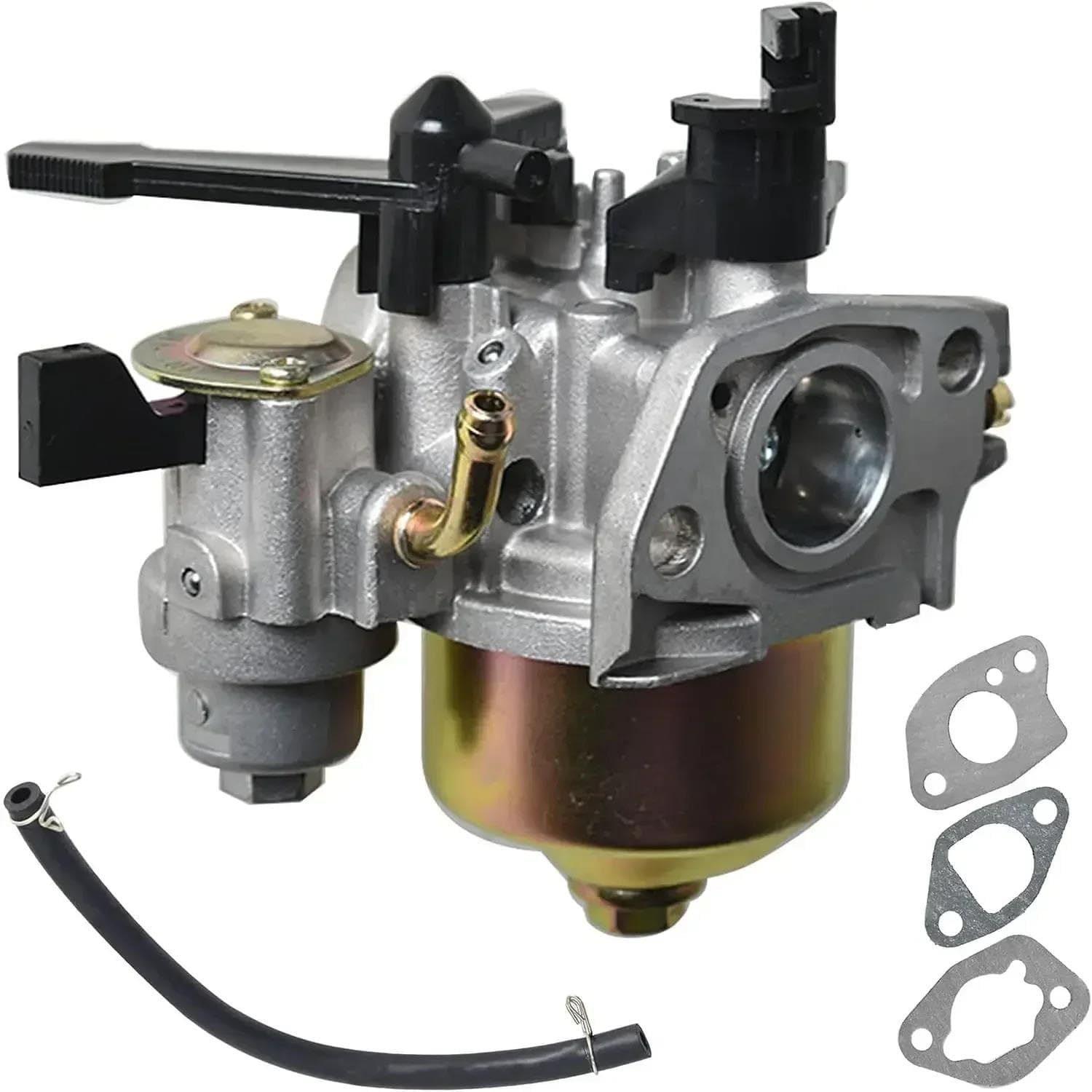 Motorbike Carburetor Carburetor Replacement for GX160 GX200 5.5HP 6.5HP 16100-ZH8-W61 W/Choke Lever Carb image number 1