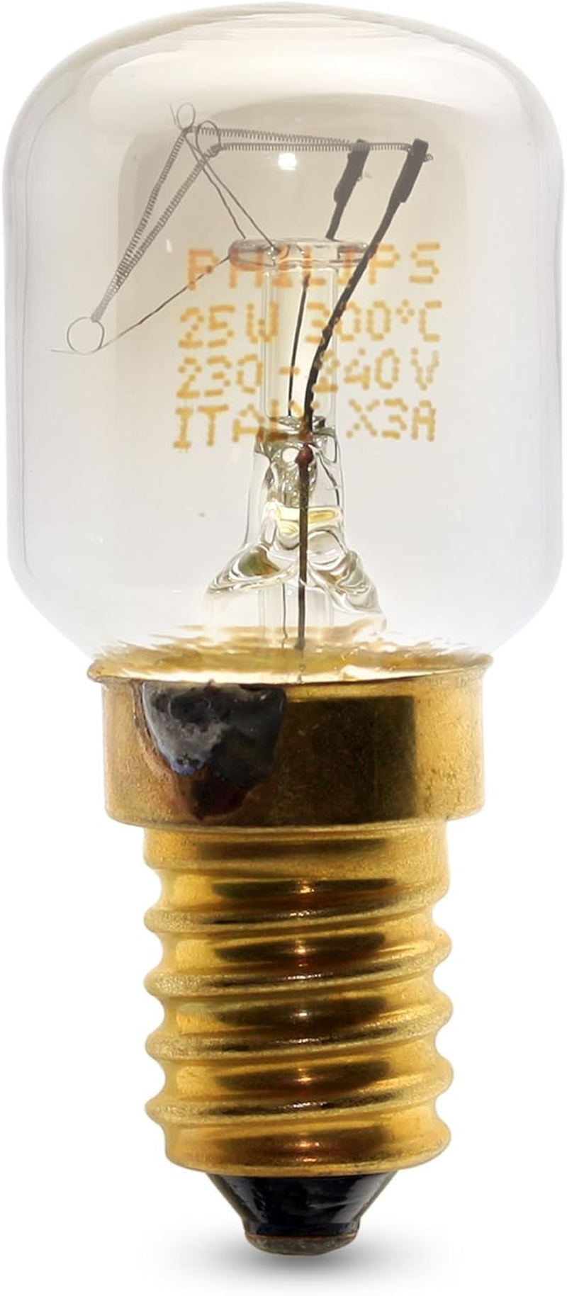 Set of 3 Philips Small 25W SES E14 Screw Bulbs for Microwaves or Ovens under 300 Degrees Celsius image number 1