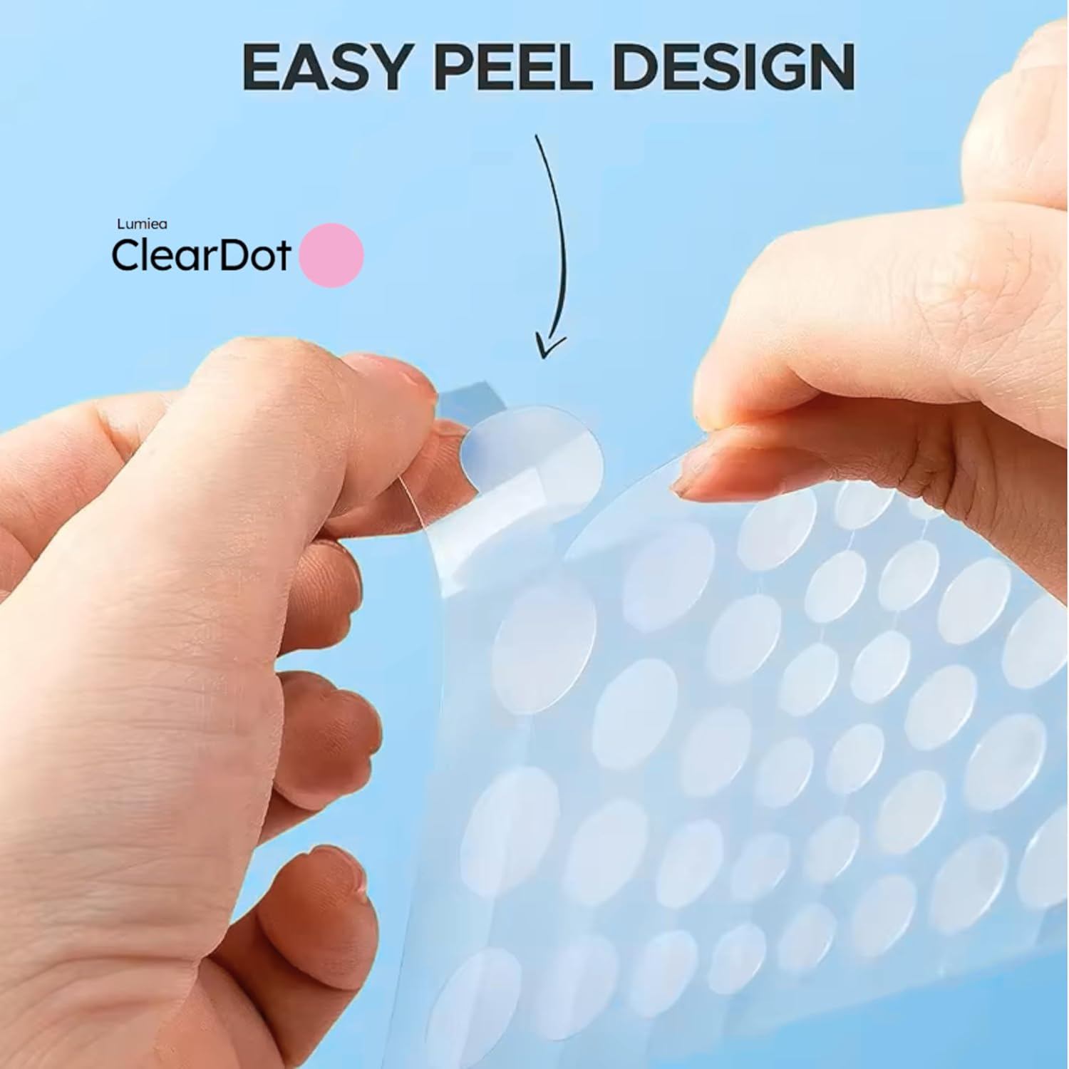 Lumiea CLEAR DOT - PIMPLE PATCHES - Shrink Pimples Overnight - Suitable for Sensitive Skin - Medical Grade Hydrocolloid - 36 Patches image number 2