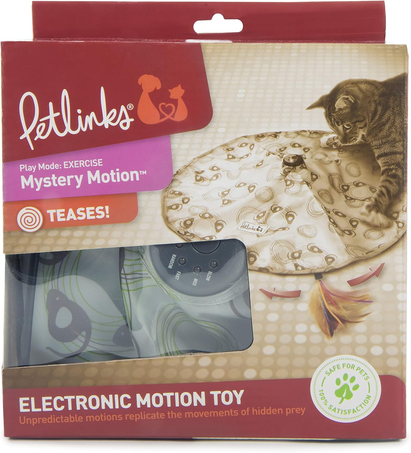 Petlinks Mystery Motion Concealed Electronic Motion Cat Toy, Battery Powered - Randomly Selected Color, One Size image number 3
