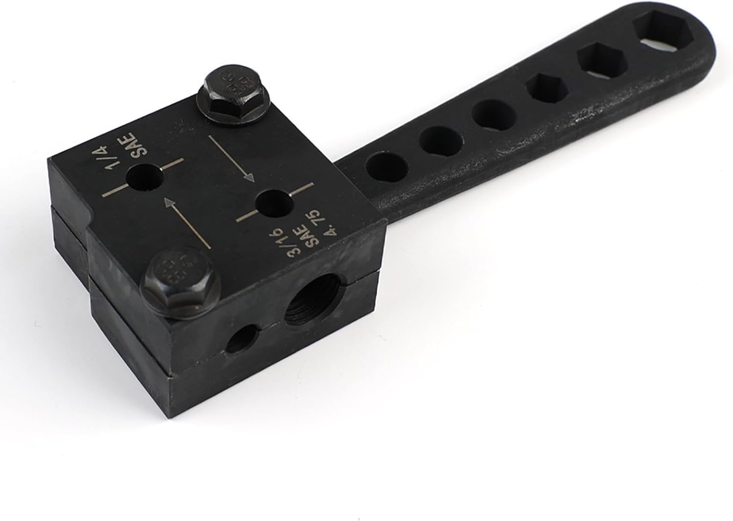 Ocastuted Brake Flaring Tool, Professional Brake Flare Tool Kit, Manual Tubing Set for Copper Pipe Vehicle Automotive Men Car image number 3