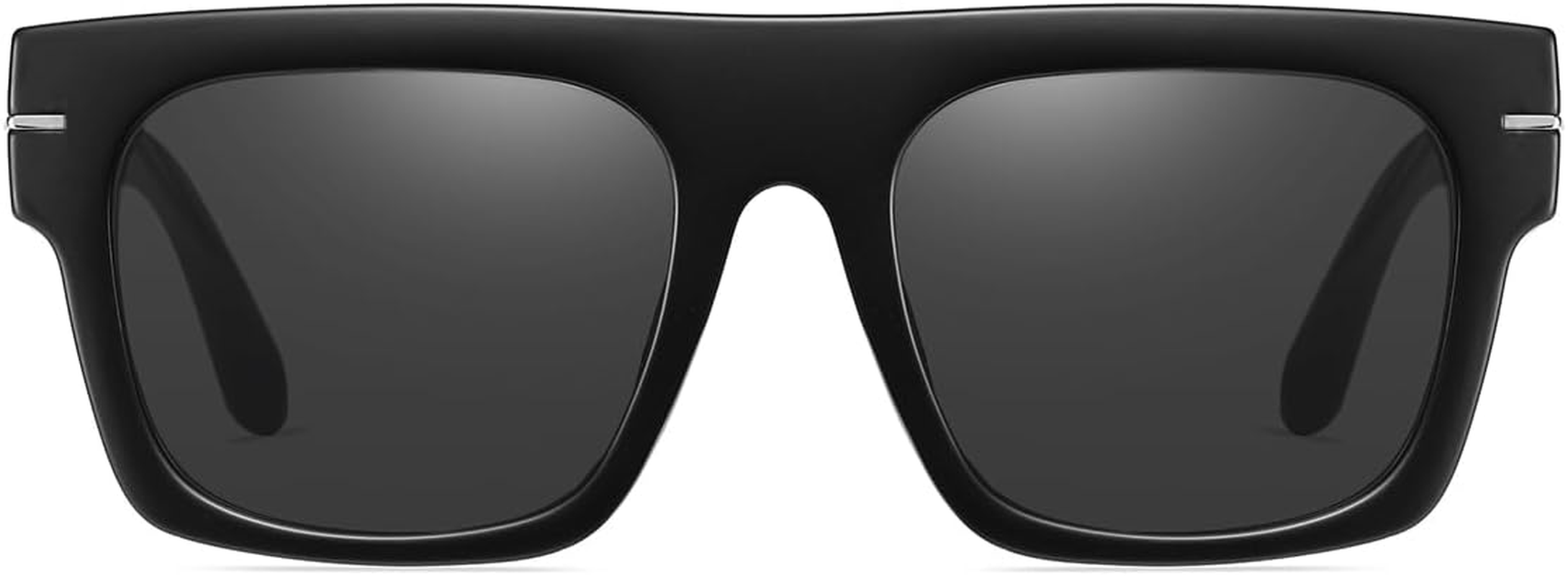 NIDOVIX Classic Vintage Square Sunglasses for Men Women Large Frame Retro 70S Sun Glasses UV400 Protection image number 1