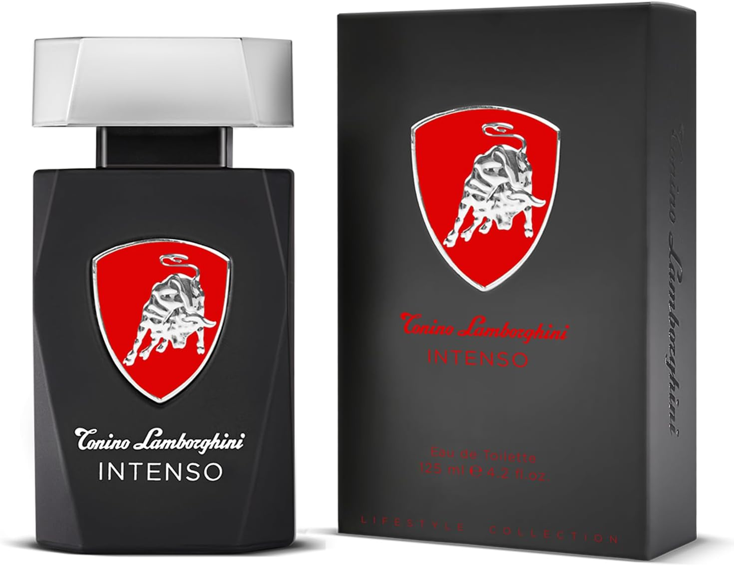 Lamborghini Intenso Eau De Toilette Spray for Men 125 Ml