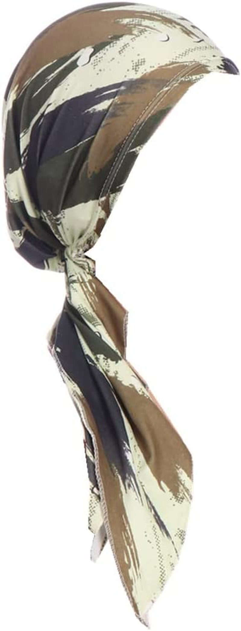 Fxhixiy Pre-Tied Bandana Turban Hat Chemo Cancer Headscarf Headwraps Headwear for Women Hair Cover Hat