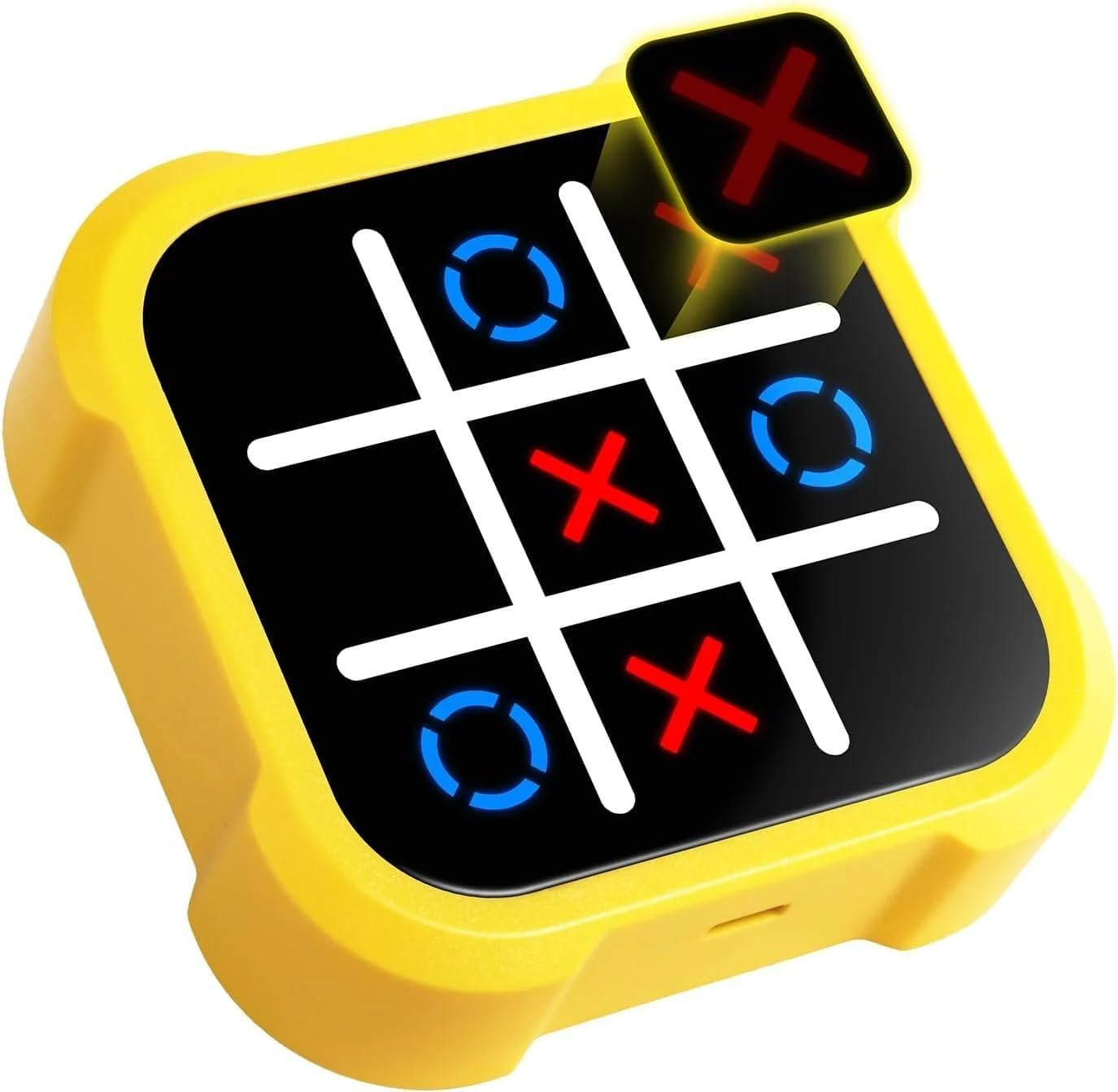 Handheld Electric Puzzle Game Console - Tic Tac Toe Game Educational Road Trip Activities for Kids - Board Games, Juegos Para Ni&ntilde;os - Ideal Birthday for Kids and Adults