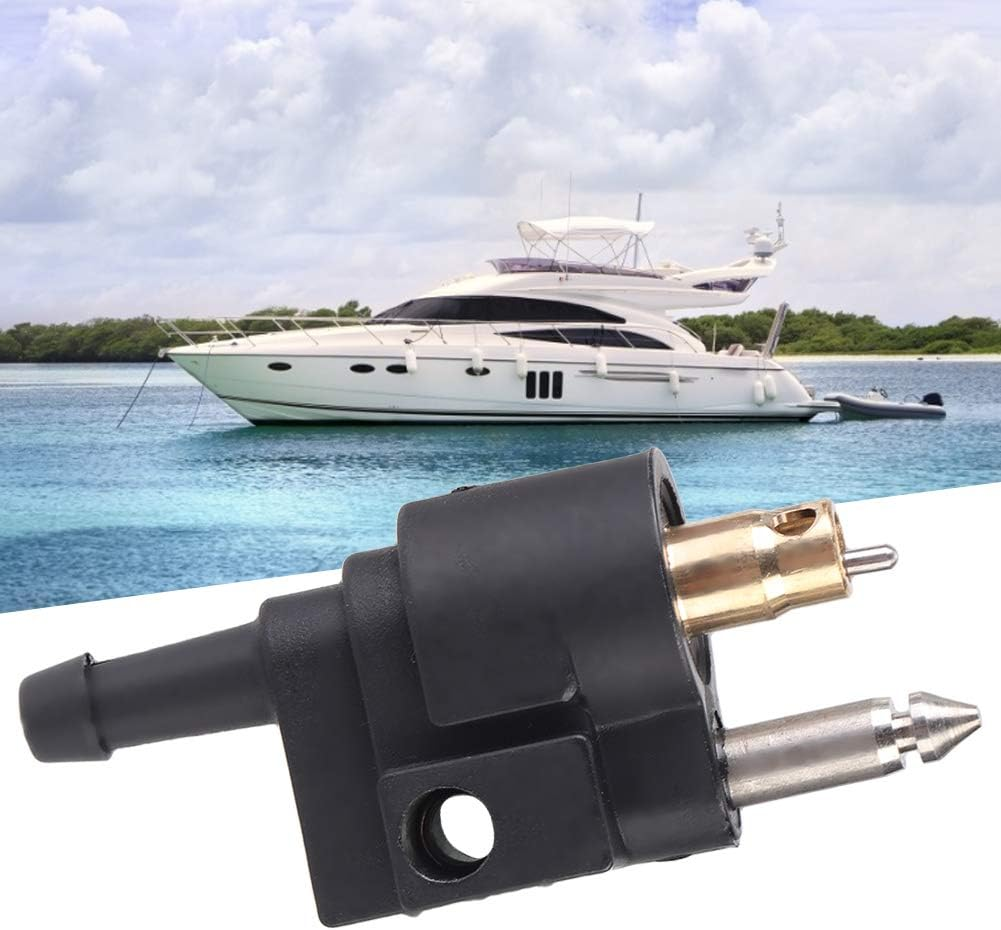 Boat Motor Fuel Connector Pipe Joint for /4 Inch Outboard Motor - Fuel Adapter Kit image number 1