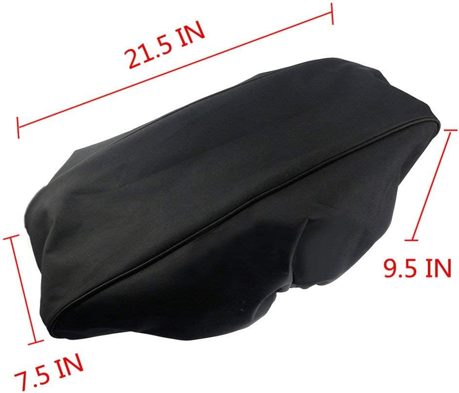 Winch Cover, Heavy Duty Waterproof Dust-Proof Winch Protection Cover, Ideal for Electric Winches 8500-17500 Lbs, Indoor/Outdoor (21.5&rdquo; X 9.5&rdquo; X 7.5&rdquo;) - Black image number 2