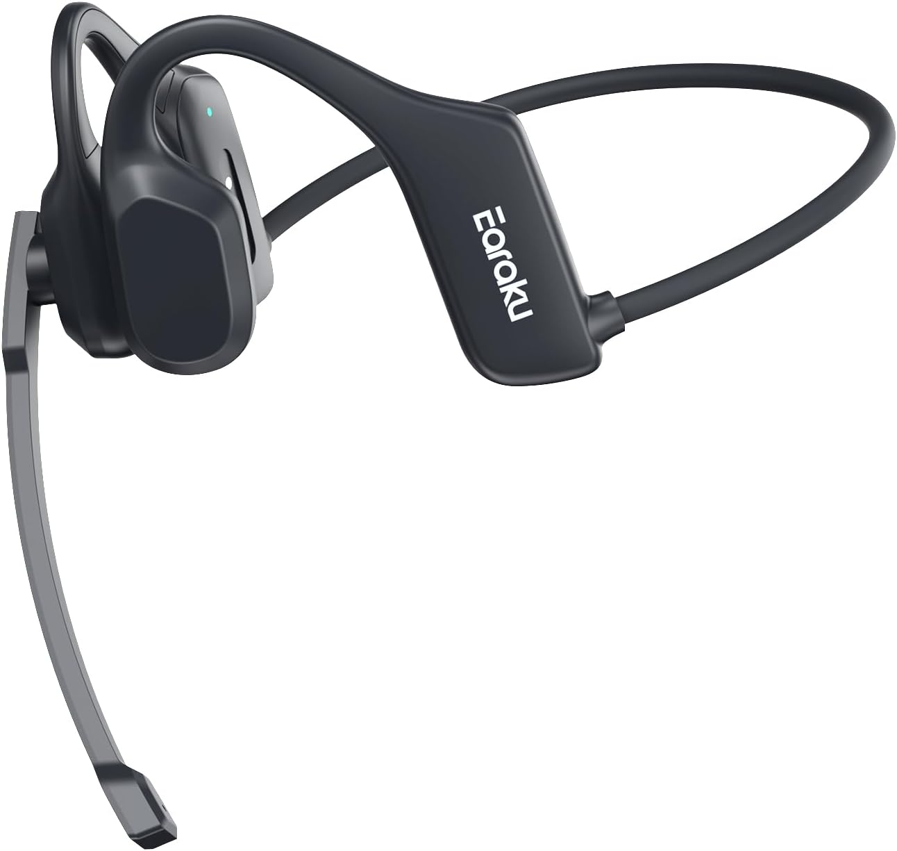 Earaku Bluetooth Headset, Earphones, Earphones, with Microphone, Bluetooth 5.2, ENC Noise Cancelling Technology, Low Latency, No Ear Blocking, Wireless Earphones, Open Ear, 1.1 Oz (32 G), Lightweight, image number 1