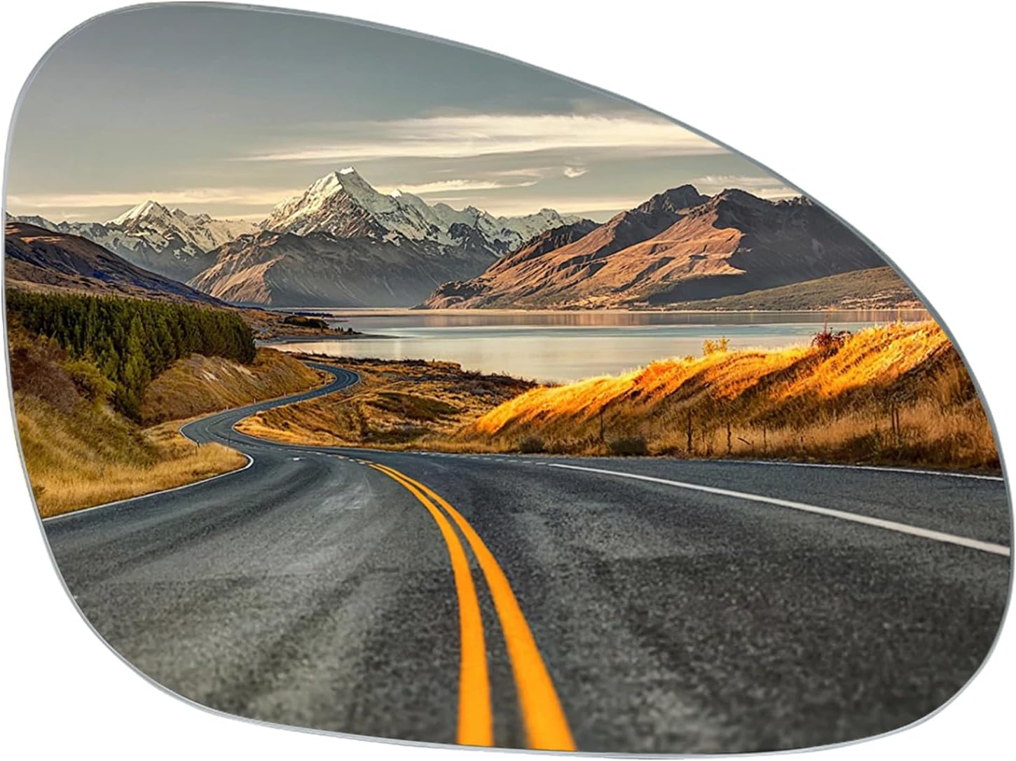 LOIYLLEN Right Side Mirror Replacement for Volkswagen VW 2006-2009 Golf GTI MK5 Golf Rabbit 2005-2010 Passat Jetta 2011-2014 Jetta Sportswagen 2007-2008 EOS 2008 R32 - Right Heated Mirrors Glass image number 3