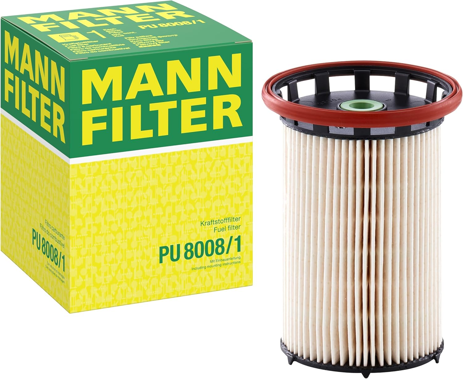 MANN-FILTER PU 8008/1 Fuel Filter - CARS + TRANSPORTERS image number 3