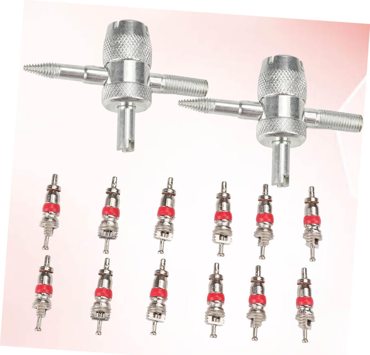 Beatifufu Automotive Tire Valve Core Kit Detaching Tools Car Truck Motorcycle Accessories image number 2