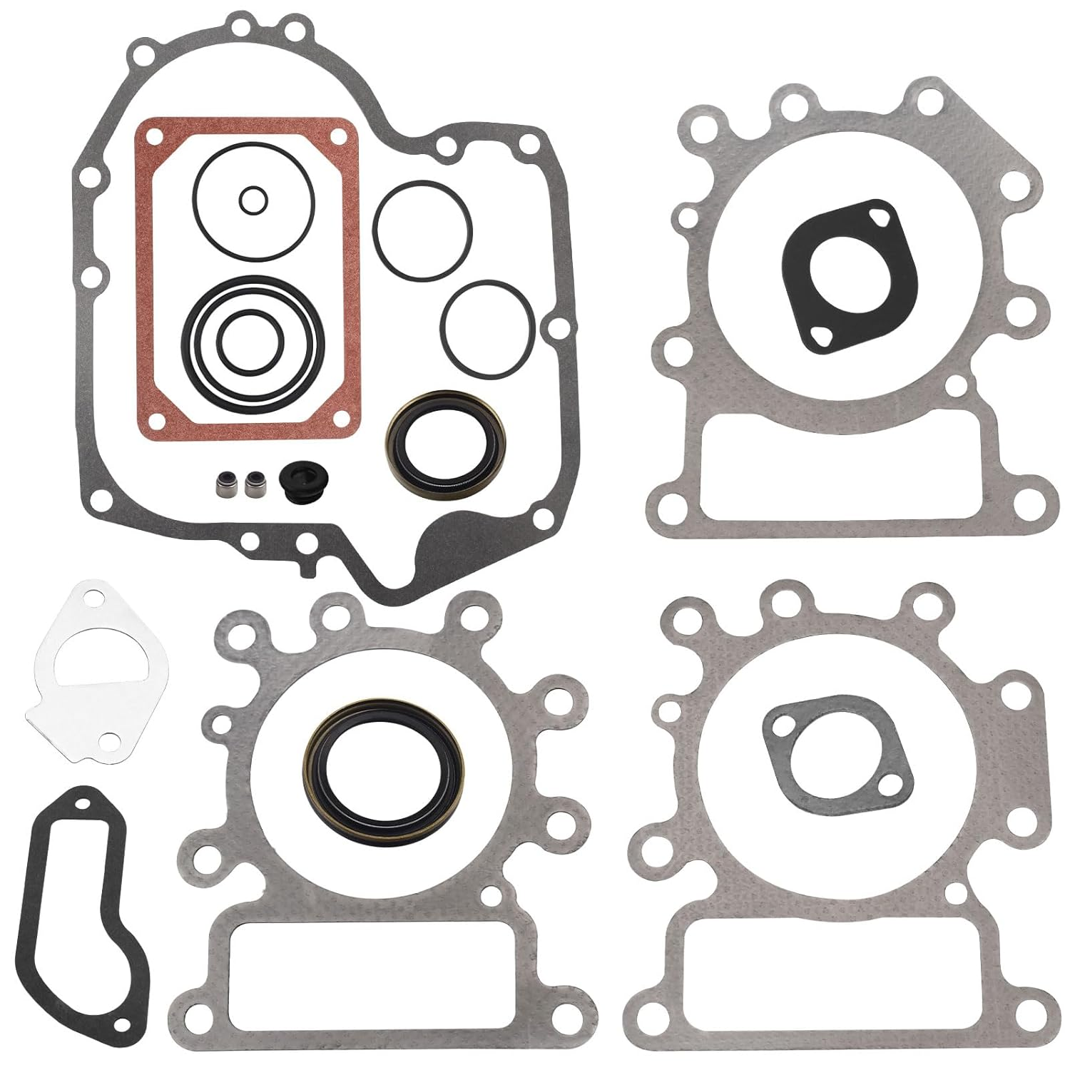 Complete Engine Gasket Kit Compatible with B&S Engine Gasket Set Replaces 794150 792621 697191 image number 4
