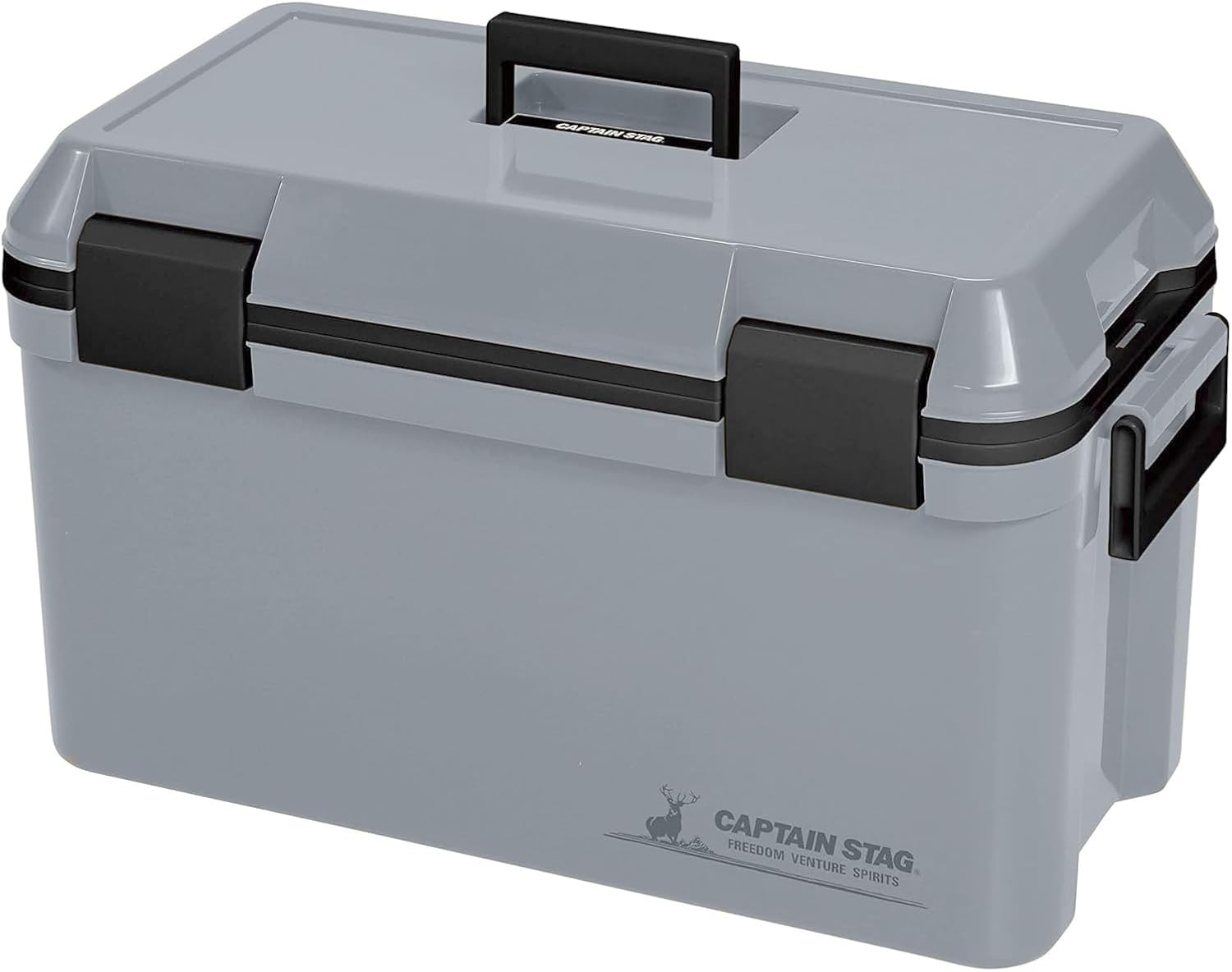 Captain Stag Cooler Box [Cielo Capacity 6.8/12/22/28/33L Blue/Matte Blue] [CS Charmant Capacity 7/14/25/35/45L Beige/Blue Blue/Blue Gray] Made in Japan
