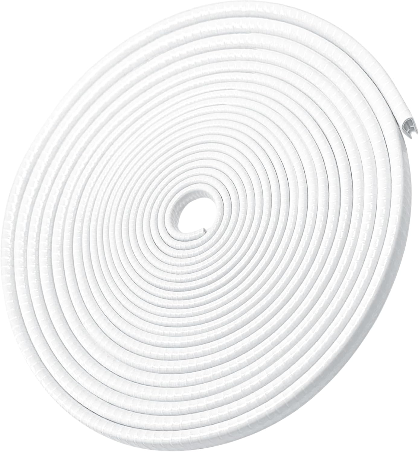 MYFAMIREA16.4 Ft(5M) Car Door Edge Guards U Shape Edge Trim Rubber Seal Protector Rubber Car Door Protector Car Protection Door Edge Anti-Collision Rubber Clips Fit for Most Car