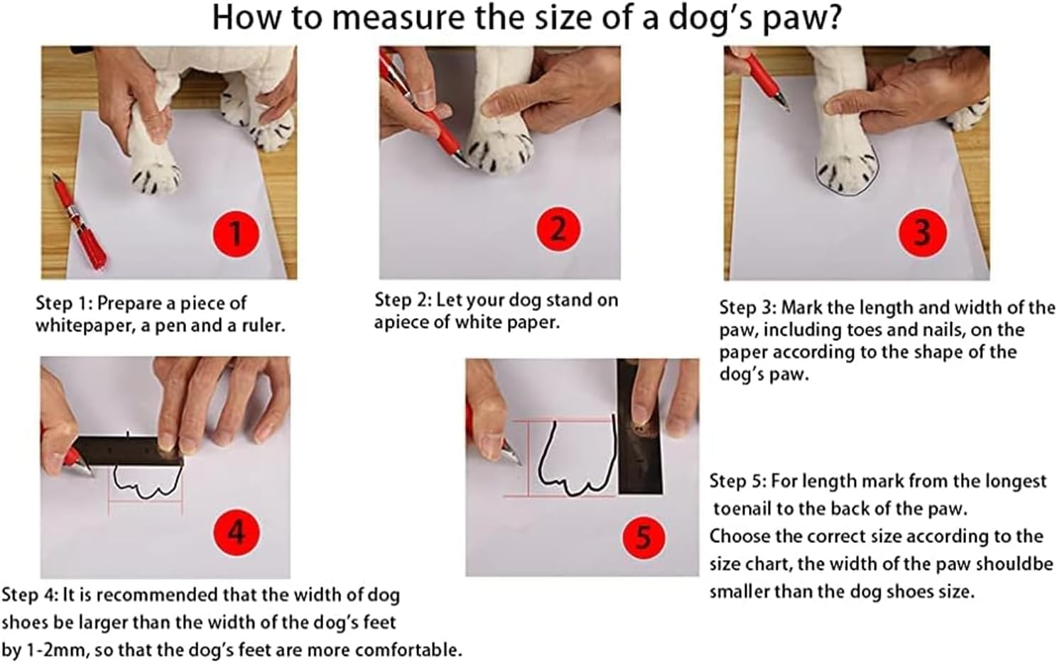 EZONEDEAL 4Pcs Waterproof Dog Shoes Pet Dog Paw Protector anti Slip Socks Booties Dog Outdoor Shoes Running Shoes All Seasons Pet Booties for Dogs (Blue) image number 5