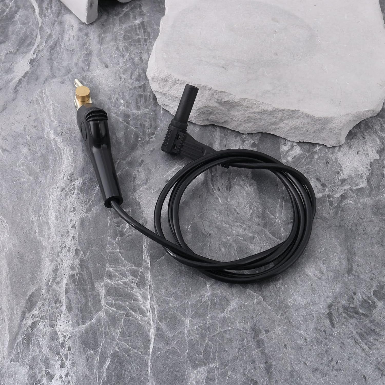 Ecsing 2Pcs 5-Way 4Mm Male Plug to Piercing Alligator Clip Test Lead Set Compatible with Fluke TL26A 0.7M (Black Red) image number 2