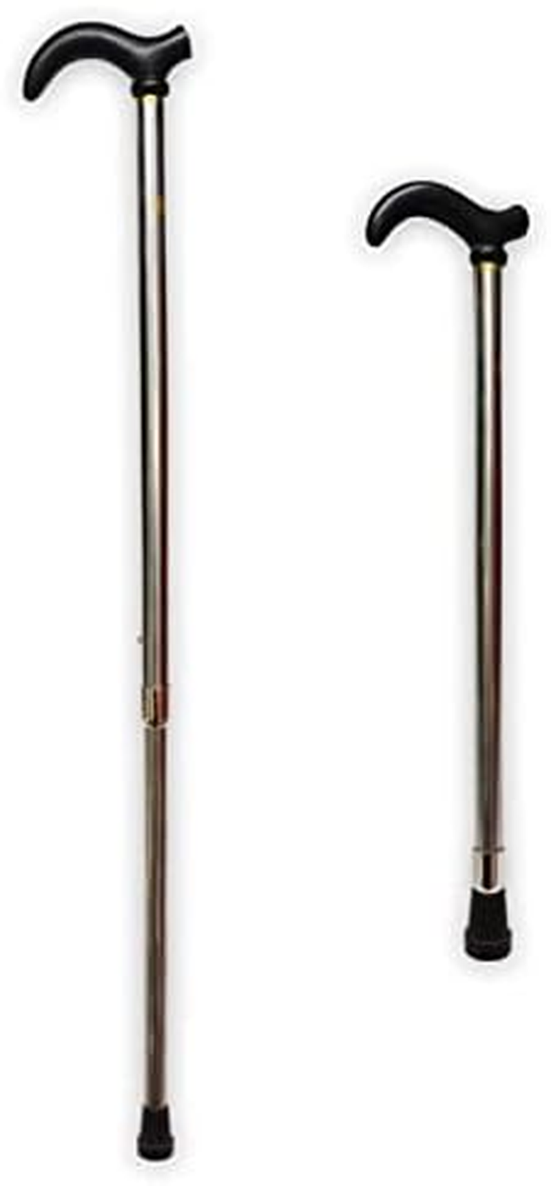 Lylac Aluminium Extractable Walking Cane, 90 Cm X 1.33 Mm Tube