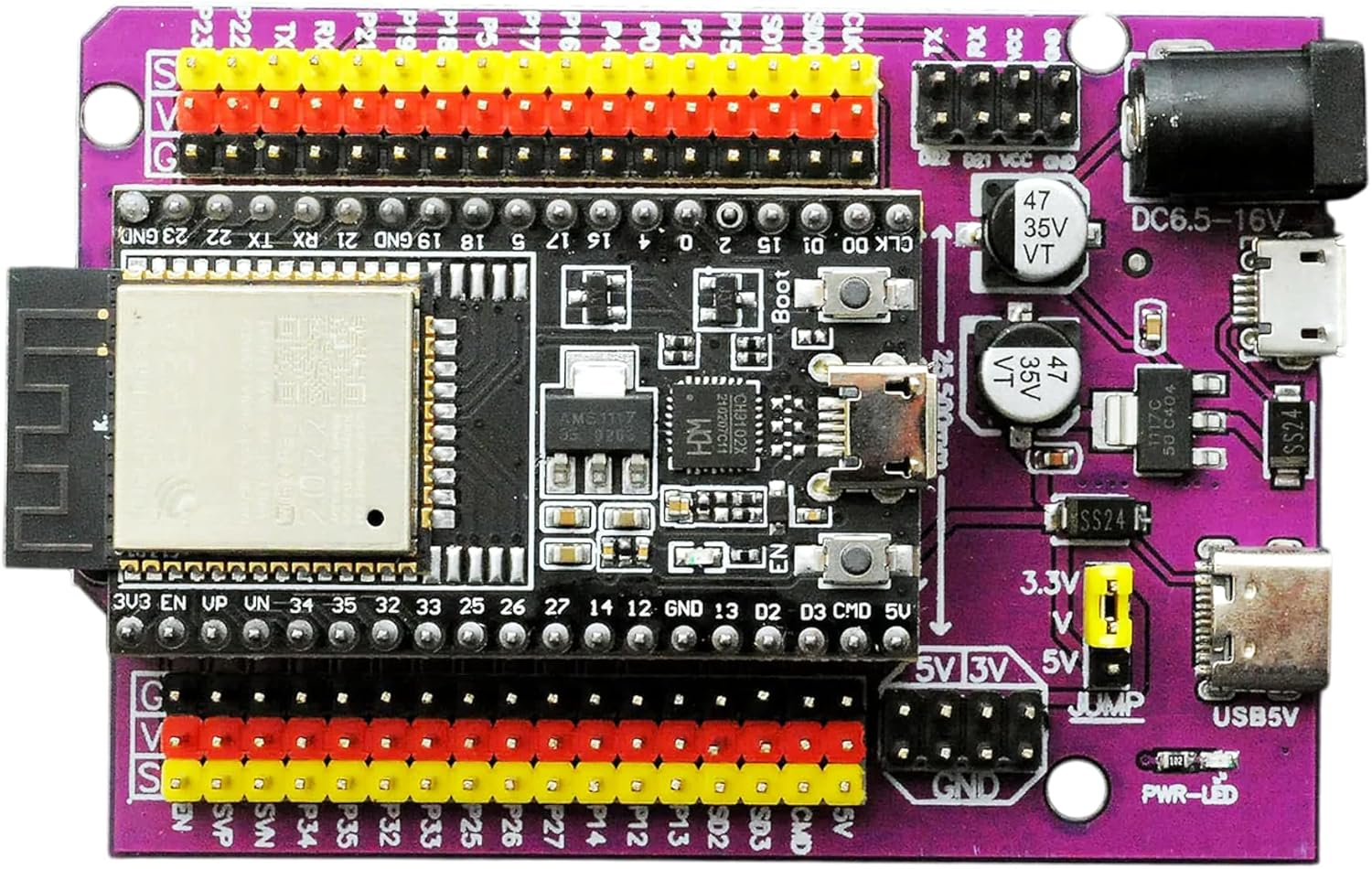 ESP32 Starter Kit Dual-Core 32-Bit 240 Mhz Wifi Bluetooth Microcontroller Compatible with Arduino IDE Detailed Tutorial Included image number 5