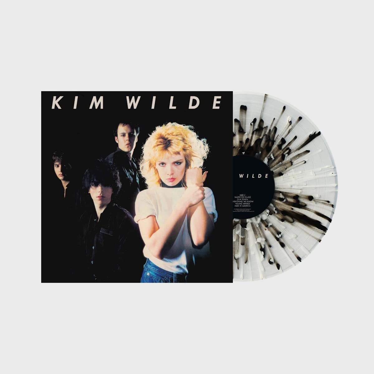 Kim Wilde - Clear with Black Splatter 12" Vinyl Edition image number 2