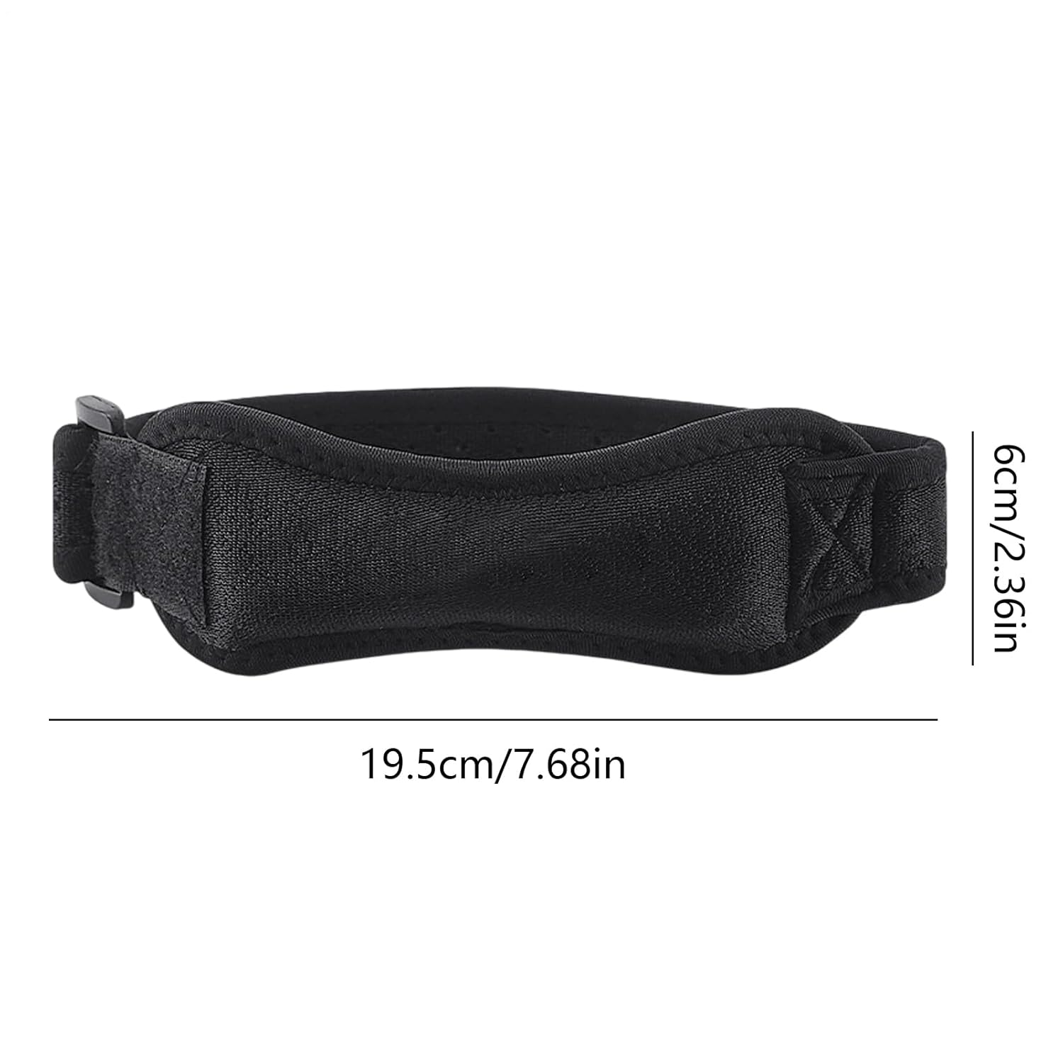 Knee Strap Patella Tendon Support - Patellar Brace Support | Shock-Absorbing Patella Band, Breathable Knee Brace for Mountain Climbing - Pink image number 4