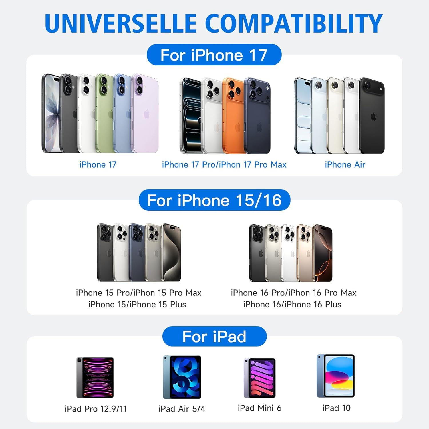 USB C Iphone 16/15 Headphones, for Iphone Earphones Wired Magnetic In-Ear Type C Earbuds with Mic Volume Control Bass Stereo Noise Canceling for Iphone 16 Pro Max/16 Pro/16 Plus/Samsung S25/S24 image number 2