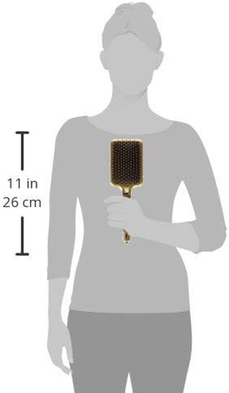 Olivia Garden Nanothermic Ceramic + Ion Paddle Hair Brush (NT-PDL) by Olivia Garden image number 5